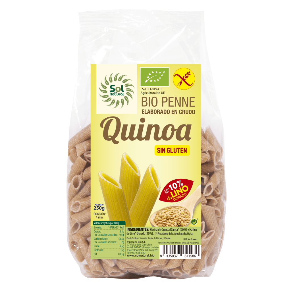 pasta quinoa sin gluten sol natural pasta quinoa sin gluten sol natural