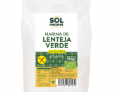 harina lenteja verde sin gluten bio sol natural