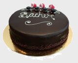Tarta sacher sin gluten