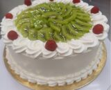 Tarta kiwi vainilla sin gluten nueva
