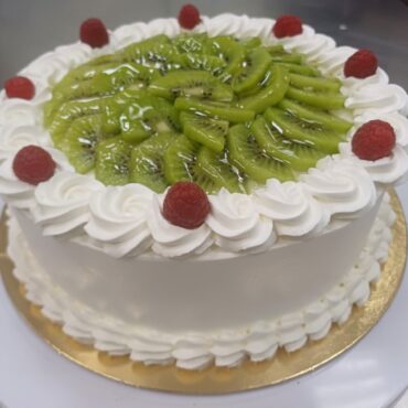 Tarta kiwi vainilla sin gluten nueva